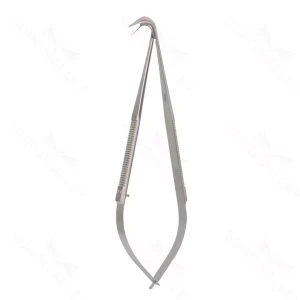 7" Microvascular Spring Handle flat 120° – surgivalley (002210669)