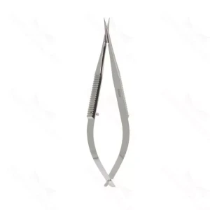 Micro Iris Scissors small Curved for delicate tissue dissection in General Surgery – surgivalley (002211879)