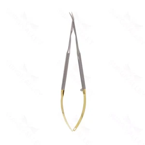 7″ GG Microvascular Spring Handle Scissors – 25° rnd handle