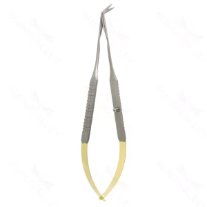 7″ GG Microvascular Spring Handle Scissors – 45° flat handle