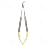 7″ GG Microvascular Spring Handle Scissors – 90° flat handle