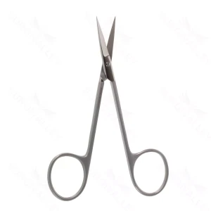 Iris Scissors, Shark Edge, straight, 4 1/2″