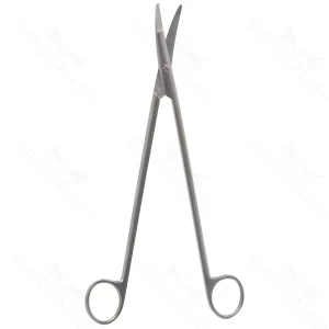 9″ Diethrich Valve Scissors Full crv – one blade serr