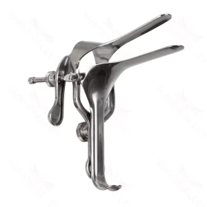 Leep Pederson vaginal speculum small 3"long x 7/8"wide blades insulated, built''smoke tube – surgivalley (010090017)