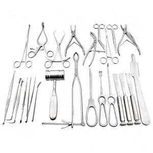 Basic Orthopedic Surgery Set Of 25 Pcs Of Surgical Instrument