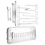 General Surgery Cholecystectomy Surgical Instrument Set Of 25 Pieces