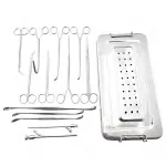 General Surgery Cholecystectomy Surgical Instrument Set Of 25 Pieces