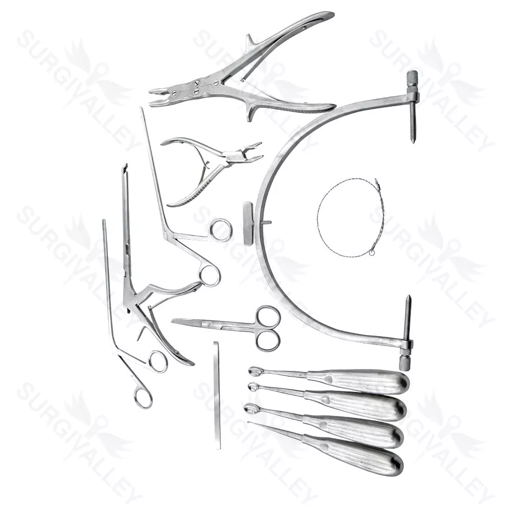 Basic Neurosurgical and Laminectomy Instruments Set