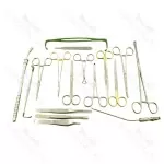 58 pcs Minor Surgery Set General Surgery Instruments Kit Stainless Steel with Case