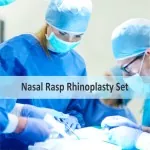 Set Of 7 Nasal Rasp Rhinoplasty Nasal Nose Job Rasps Plastic Surgery Instruments