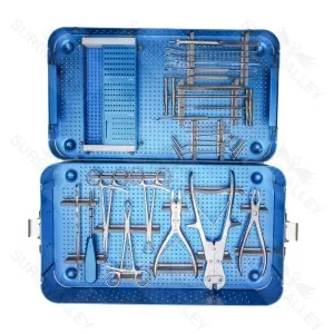 Orthopedic Surgical Instruments Micro Plate Instrument Set