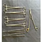 Weck Surgical Instruments Ring Forceps, Tissue Forceps Lot Of 7