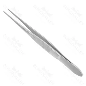 Dressing Forceps Straight With Serrations