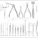 Lacrimal Eye Surgery Instruments Set