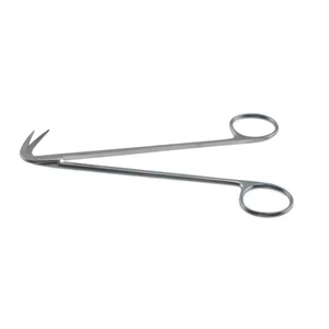 Beall circumflex scissors 5 3/4" angled 115º blades sharp tips ring handle – surgivalley (002050060)
