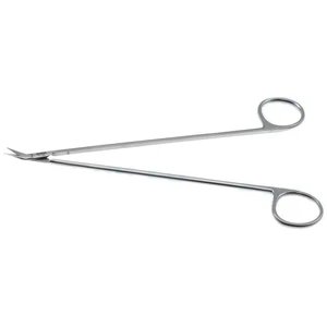 Beall coronary scissors 6 3/4" delicate angled 25º 10.0mm blades sharp tips ring handle – surgivalley (002050063)