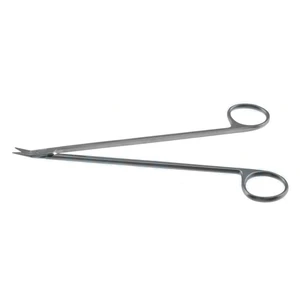 Cooley arteriotomy scissors 7 1/4" angled 30º 12.0mm blades blunt tips ring handle – surgivalley (111050123)
