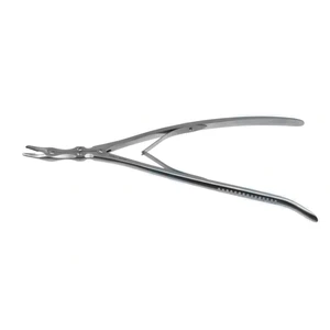 Dale first rib rongeur 14 1/2" double-action curved 3.0mm wide jaws, spring handle – surgivalley (011211417)