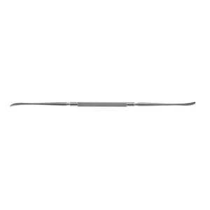 Davis spatula 9 3/4" double-ended, slightly curved blades round handle – surgivalley (999050035)