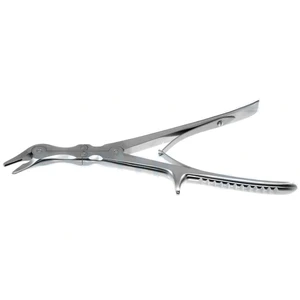 Echlin rongeurs 9" double-action curved on side jaws 2.0mm x 15.0mm bite – surgivalley (011211081)