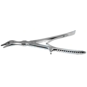 Echlin rongeurs 9" double-action curved on side jaws 3.0mm x 15.0mm bite – surgivalley (011211086)