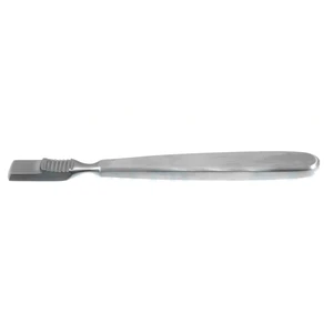 Farabeuf periosteal raspatory 6" straight 13.0mm wide sharp blade flat handle – surgivalley (005050017)