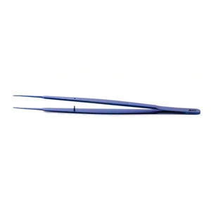 Gerald 显微敷料镊 8英寸 精细直头 1.0mm TC喷砂尖端 平柄 钛合金 – surgivalley (027210627)