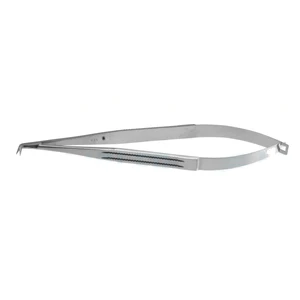 Jacobson microsurgical scissors 6 1/4" nano blades angled 90º sharp tips flat handle – surgivalley (002050048)