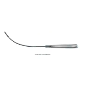Leaflet retractor 8 1/2" curved 8.0mm blade, grip handle – surgivalley (005212602)