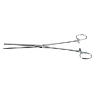 Rochester-Ochsner hämostatische Arterienpinzette 10" gerade 1x2 Zähne gezahnte Backen Ringgriff – surgivalley (001212855)