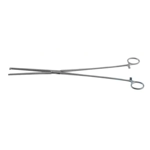 Rochester-Ochsner-hämostatische Arterienklemme 14" gerade 1x2 Zähne gezahnte Maulflächen Ringgriff – surgivalley (001212866)