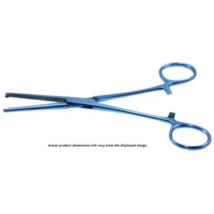 Rochester-Pean Hämostatische Arterienklemme 5 1/2" gerade gezahnte Backen Ringgriff Titan – surgivalley (004210605)