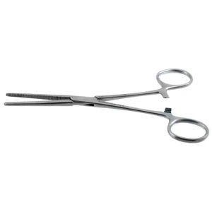 Rochester-Pean hämostatische Arterienklemme 6 1/2" gerade geriffelte Backen Ringgriff – surgivalley (004210611)