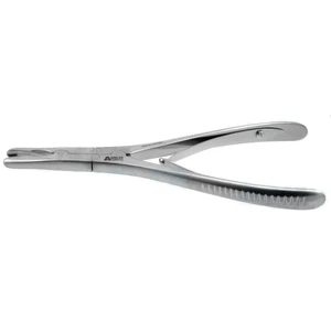 Ruskin rongeur 7" double-action straight jaws 6.0mm bite, spring handle – surgivalley (011211234)