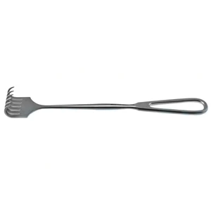 Volkman 牵开器 8 3/4" 美式设计 6 个尖齿 宽 40.0mm 环形手柄 – surgivalley (005212542)