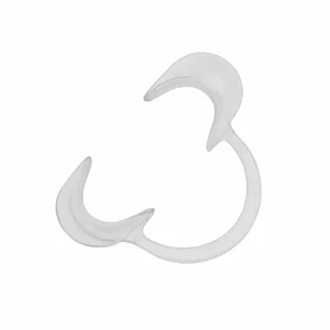 成人用双面免手持塑料唇牵开器，适用于牙科手术口腔通道 – surgivalley (005010024)