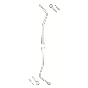 Compactador de fio gengival redondo para procedimentos odontológicos em cavidades orais pequenas – surgivalley (999010535)