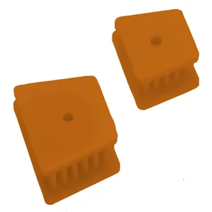 Abrebocas de silicona naranja para acceso dental en cavidades orales pequeñas – surgivalley (049010013)