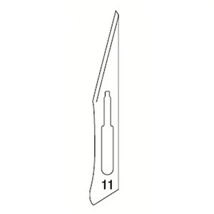 Scalpel Blades N.11 100-Piece for Dental Surgery – surgivalley (006010060)