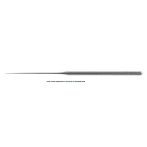 Austin pick 6 3/8" medium straight shaft angled 25º 1.0mm long sharp tip round handle – surgivalley (999030120)