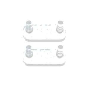 Davis mouth gag bite liners, autoclavable, natural rubber, sold as a pair – surgivalley (049030009)
