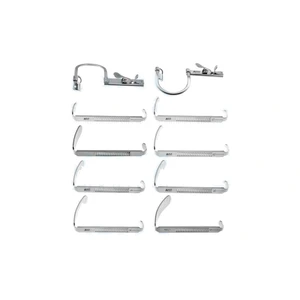Davis mouth gag complete set includes - left and right adult frames 8 blades – surgivalley (090030006)