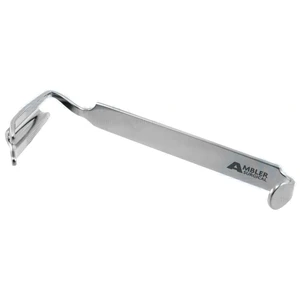 Davis mouth gag ring blade 7 1/2" size #2 left 22mm x 57mm blade, tubes up to 24 French – surgivalley (049030003)