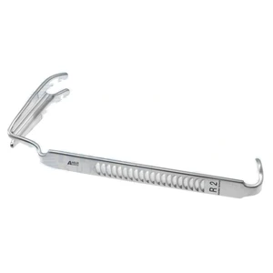 Davis mouth gag ring blade 7 1/2" size #2 right 22mm x 57mm blade, tubes up to 24 French – surgivalley (049030006)