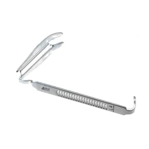 Davis mouth gag ring blade 7 1/2" size #4 left 34mm x 85mm blade, tubes up to 37 French – surgivalley (049030024)