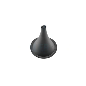 Farrior ear speculum, oval, oblique ends 4.5mm x 5.5mm black ceramic finish – surgivalley (010030036)