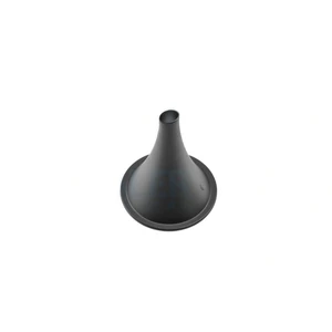 Farrior ear speculum, oval, oblique ends 5.0mm x 6.0mm black ceramic finish – surgivalley (010030039)