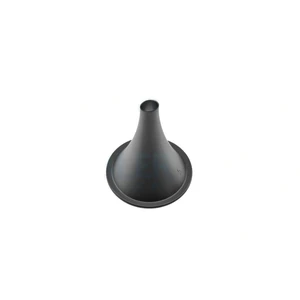 Farrior ear speculum, oval, oblique ends 5.5mm x 6.5mm black ceramic finish – surgivalley (010030037)