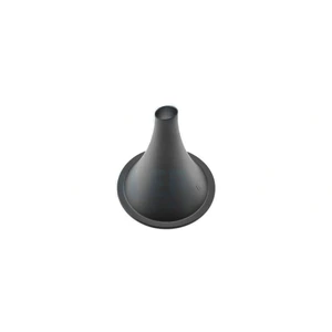 Farrior ear speculum, oval, oblique ends 6.0mm x 7.0mm black ceramic finish – surgivalley (010030038)