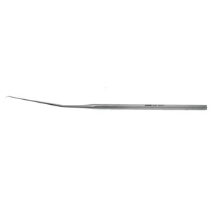 Hough drum scraper 5 7/8" angled shaft angled 60º 2.5mm long tip angled 45º 0.5mm long point hexagonal handle – surgivalley (008030027)